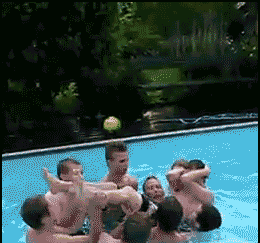 pool throw