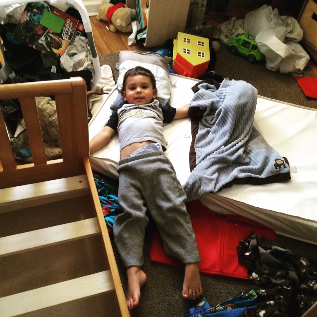 bed mess