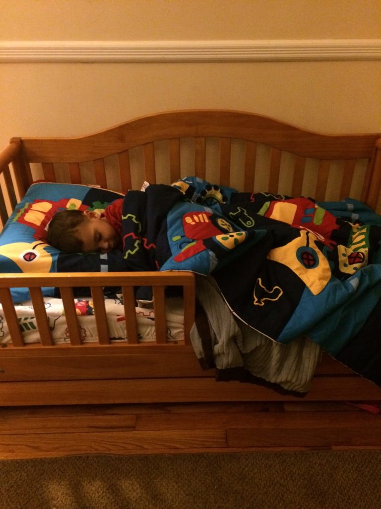 toddler bed sleep