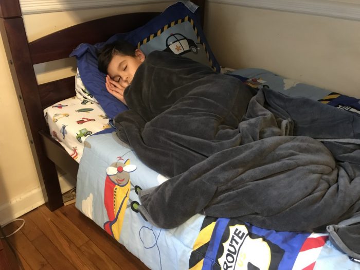 I'm Waiting For A Turn With "My" Weighted Blanket Six Pack Mom